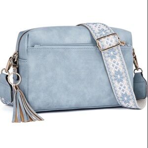 Blue Crossbody Bag